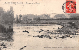 51 CHALONS SUR MARNE BARRAGE DE LA MARNE  - Châtillon-sur-Marne