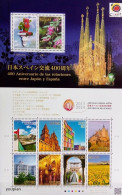 Japan 2013, 400 Years Of Diplomatic Relations With Spain, MNH Sheetlet - Unused Stamps