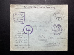 ENVELOPPE PRISONNIER DE GUERRE / KRIEGSGEFANGENEN SENDUNG / 36° D'INFANTERIE / WW1 - Prigionieri