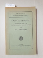 Protos Heuretes. Untersuchungen Zur Geschichte Einer Fragestellung : - Altri & Non Classificati