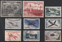 Lot Poste Aérienne Oblitérés - Cote 110,00 € - 1927-1959 Gebraucht