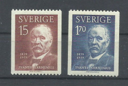 SUECIA   YVERT   444/45  MNH  ** - Unused Stamps