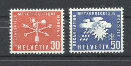 SUIZA  YVERT   630/31   MNH  ** - Unused Stamps