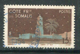 COTE DES SOMALIS- Y&T N°280- Oblitéré - Oblitérés