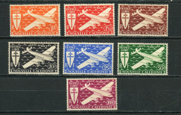 NOUVELLE CALÉDONIE : POSTE AERIENNE N° Yvert  46/52** - Unused Stamps