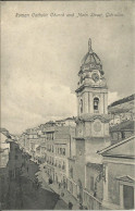 GIBRALTAR , Roman Catholic Church And Main Street , µ - Gibraltar