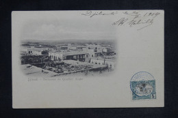 CÔTE DES SOMALIS - Carte Postale De Djibouti Pour Paris En 1904  - L 153829 - Lettres & Documents
