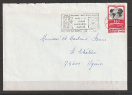 LETTRE TP Yv: 2391 La Documentation Francaise Flamme Villiers Sur Marne" Aphivil, Philatelie ,loisirs OBL.28/4/1986 - Storia Postale