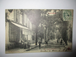 Cpa...Saint-Mandé...(val De Marne)...avenue Alphand...1906...animée...(colorisée)... - Saint Mande