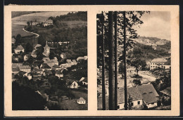 AK Bad Gottleuba, Das Flussknie, Unwetter Am 8. /9. Juli 1927  - Inondations