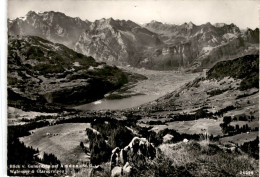 Blick Von Gulmenalp Auf Amden, Walensee & Glarneralpen (24296) - Amden