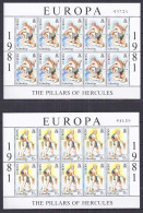 Europa 1981. Gibraltar Mi 416-17 MNH (**) - 1981