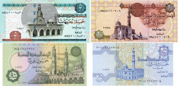 Egypt 25 Piastres - 5 Pounds 2007 - 2008 UNC - Egypte