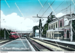 Cc523 Cartolina Poggio Mirteto Stazione Provincia Di Rieti Lazio - Rieti