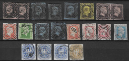 Prusse Collection De Classiques Oblitérés 1850/1867. Bonnes Valeurs. TB - Gebraucht