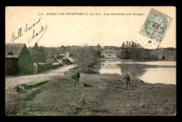 35 - FORET DE PAIMPONT - VUE GENERALE DES FORGES - Paimpont