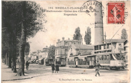 CPA Carte Postale France  Neuilly Plaisance  La Maltournée Usine Des Chemins De Fer Nogentais 1909 VM82132ok - Neuilly Plaisance