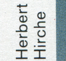 Block 50 Design 1999 Mit PLF Roter Punkt Unter He Von Hirche [2068], ** - Abarten Und Kuriositäten