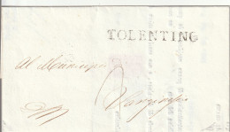 Italie Lettre Tolentino 1860 - Non Classés