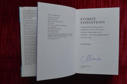 Signed Chris Bonington Everest Expeditions 671 Pages New Himalaya Mountaineering Escalade Alpinisme - Autographed