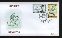 1864 + 1866 - FDC - Sport - Stempel: Heinsch - 1971-1980