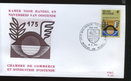 1889 - FDC - Handel - Stempel: Bruxelles - Brussel - 1971-1980