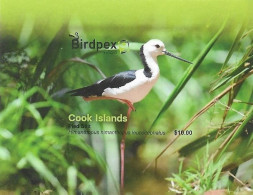 Cook 2022, Birdphex, Block IMPERFORATED - Cranes And Other Gruiformes