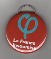 DECAPSULEUR PORTE CLEFS POLITIQUE ( JEAN-LUC MELENCHON ) LA FRANCE INSOUMISE - Flaschenöffner