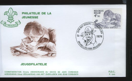 1912 - FDC - Jeugdfilatelie - Stempel: Bruxelles - Brussel - 1971-1980