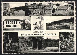 AK Barsinghausen Am Deister, Nieders. Fussball-Verbandsheim, Kloster, Deister-Freilicht-Bühne  - Barsinghausen