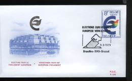 1924 - FDC - Verkiezingen - Stempel: Bruxelles - Brussel - 1971-1980