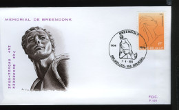 1928 - FDC - Breendonk - Stempel: Bruxelles - Brussel - 1971-1980