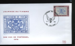 1929 - FDC - Dag Van De Postzegel - Stempel: Ivoz-Ramet - 1971-1980