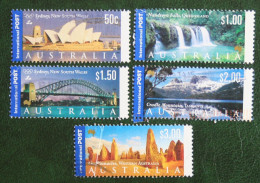 Tourist Attractions International 2000 (Mi 1928-1932 Yv 1828-1832) Used Gebruikt Oblitere Australia Australien Australie - Usados