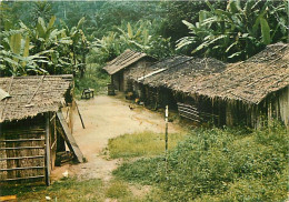 Gabon - Campement En Forêt - CPM - Etat Léger Pli Visible - Voir Scans Recto-Verso - Gabón