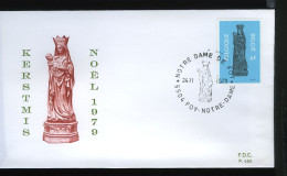 1954 - FDC - Kerstmis - Stempel: Foy - Notre-Dame - 1971-1980