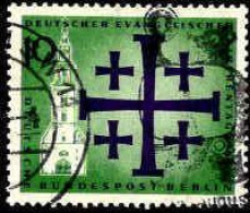 Berlin Poste Obl Yv:193/194 Journée De L'Eglise Evangélique (Beau Cachet Rond) (Thème) - Used Stamps