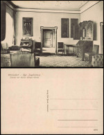 Ansichtskarte Wermsdorf Jagdschloss - Zimmer Königin Carola 1909 - Wermsdorf