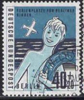 Berlin Poste Obl Yv:175 Mi:196 Ferienplätze Für Berliner Kinder (TB Cachet Rond) - Used Stamps