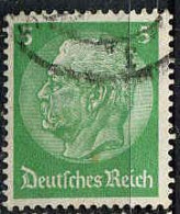 Allemagne Poste Obl Yv:444 Mi:468 Paul Von Hindenburg (cachet Rond) - Used Stamps