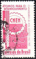 Brésil Poste Obl Yv: 738 Mi:1041 Atomos Para O Desenvolvimento (Beau Cachet Rond) - Used Stamps