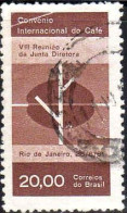 Brésil Poste Obl Yv: 708 Mi:1005 Convenio Internacional Do Café (Beau Cachet Rond) - Used Stamps