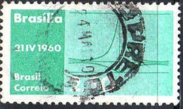 Brésil Poste Obl Yv: 692 Mi:978 Inauguration De Brasilia (Beau Cachet Rond) - Used Stamps