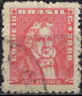 Brésil Poste Obl Yv: 678 Mi:871XII Jose Bonifacio Naturaliste (Beau Cachet Rond) - Usados