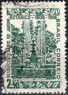 Brésil Poste Obl Yv: 651 Mi:935 Jardin Botanico Fontaine (cachet Rond) - Usados