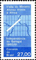 Brésil Poste N** Yv: 703 Mi:1002 Independencia Do Senegal - Nuevos