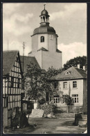 AK Dittersdorf / Schleiz, Blick Zum Kirchturm  - Schleiz