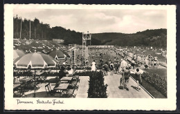 AK Pirmasens, Städtisches Freibad Mit Gasthaus-Terrasse  - Pirmasens