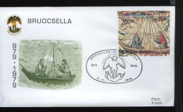 1936 - FDC - Bruocsella - Stempel: Bruxelles - Brussel - 1981-1990