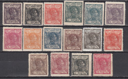 Elobey Correo 1907 Edifil 35/50 **/*/(*) Mnh/Mh/Mng 45-47-50 Mng - Elobey, Annobon & Corisco